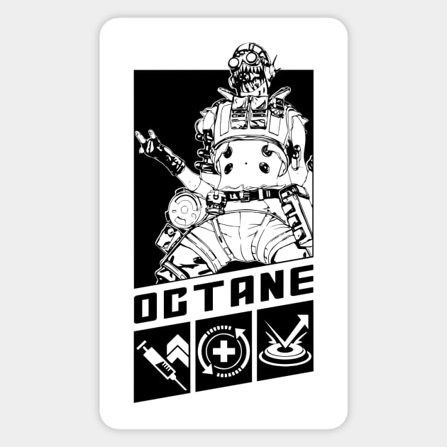 Octane Sticker by Peolink